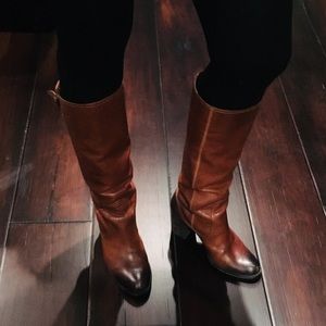 Vince Camuto Stacked Heel Boot